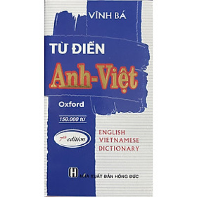 ￼Sách - Từ Điển Anh - Việt 150.000 Từ - Vĩnh Bá (Bìa Cứng)