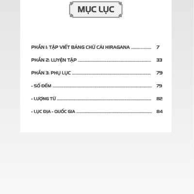 Tập Viết Tiếng Nhật Căn Bản HIRAGANA _MT