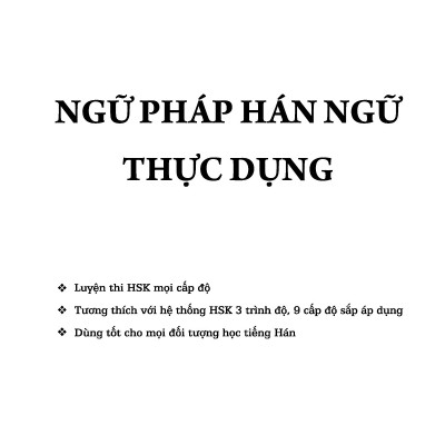 Sách - Combo: Ngữ Pháp Hán Ngữ Thực Dụng  + 999 bức thư viết cho chính mình song ngữ Trung việt có phiên âm mp3 nghe +DVD tài liệu
