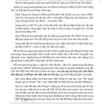 Luyện Thi Hsk Cấp Tốc (Cấp 5-6)