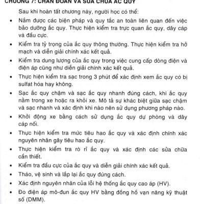 Chẩn Đoán, Sửa Chữa Các Mạch Điện, Điện Tử Trên Ô Tô - STK