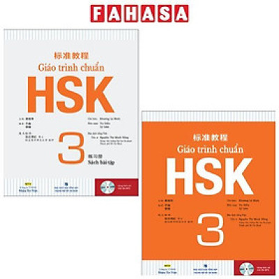Combo Sách Giáo Trình Chuẩn HSK 3 - Sách Bài Học Và Bài Tập (Bộ 2 Cuốn)