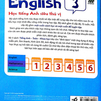 Học Tiếng Anh Siêu Thú Vị : Sách Luyện - Tập 3