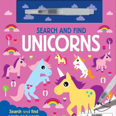 Search And Find Unicorns (Water Painting Search And Find)