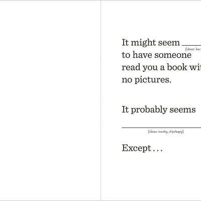 My Book With No Pictures