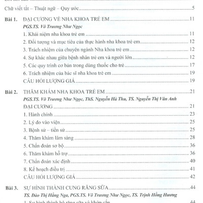 Răng Trẻ Em (Tái bản năm 2021)