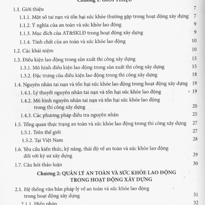Giáo Trình An Toàn Và Sức Khoẻ Lao Động Trong Thi Công Xây Dựng