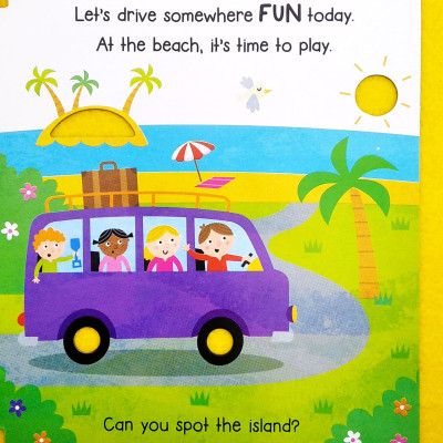 Touch, Feel, Learn And Play: My First Things That Go