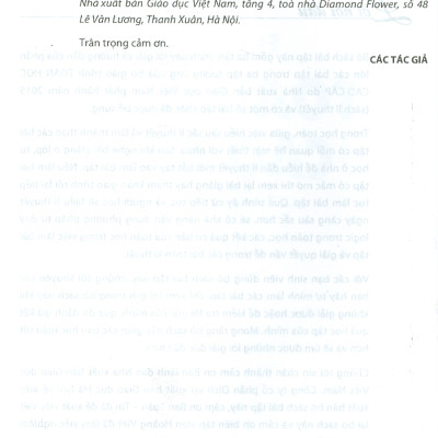 Bài Tập Toán Học Cao Cấp, Tập Hai: Giải Tích (Tái bản 2024) - GS.TS. Nguyễn Đình Trí (Chủ biên), PGS.TS. Trần Việt Dũng, PGS.TS. Trần Xuân Hiền, PGS.TS. Nguyễn Xuân Thảo