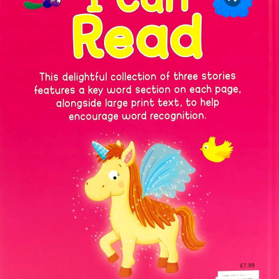 I Can Read - Large Print Reading Scheme (Pink Cover)