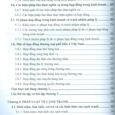 Giáo Trình Luật Kinh Doanh (Dành Cho Sinh Viên Ngành Kinh Tế Và Quản Lý) 