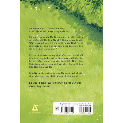 Sách - Em Gái Là Thiên Thần Nhỏ Mà Thế Giới Này Dành Tặng Cho Tôi - Lý Khôi - AZ Việt Nam