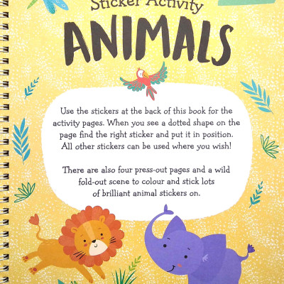 Big Sticker Activity - Animals