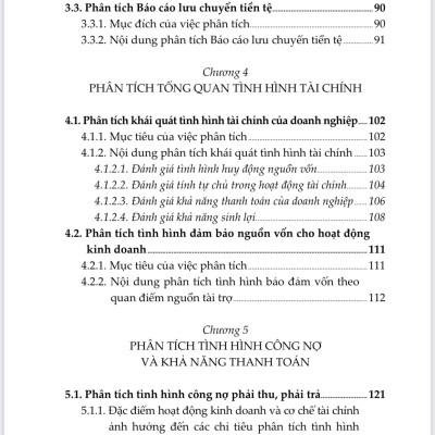 Lý thuyết và thực hành Phân tích báo cáo tài chính