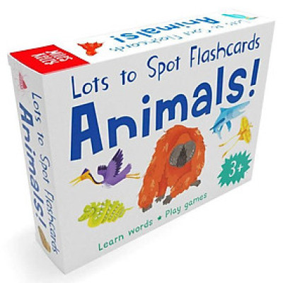Lots To Spot Flashcards: Animals!