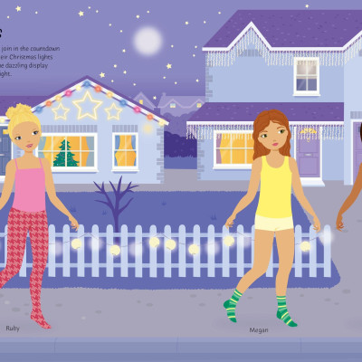 Sticker Dolly Dressing Winter Wonderland