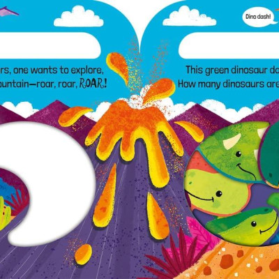 Five Green Dinosaurs (Count And Carry With Me!)