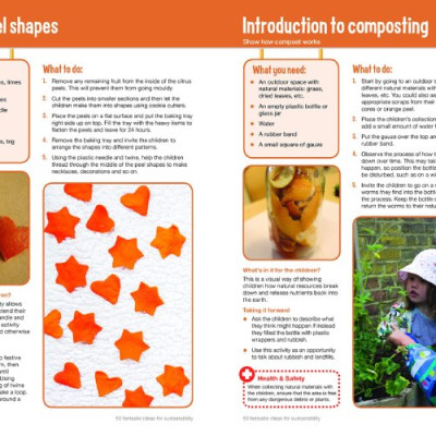 Sách thiếu niên tiếng Anh: 50 Fantastic Ideas for Sustainability