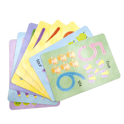 Little Genius Cards: Learn 123 Touch & Trace Educational Fun