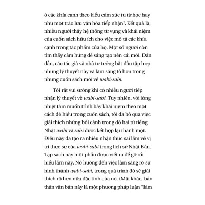 Wabi-Sabi - Tập 2 - Những Suy Nghĩ Thêm