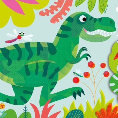 Lift-the-Flap Play Hide & Seek With The Dinosaurs