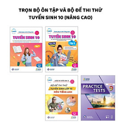 Sách - Dtpboosk - Trọn bộ ôn tập và bộ đề thi thử Tuyển sinh 10 môn Tiếng Anh (nâng cao)