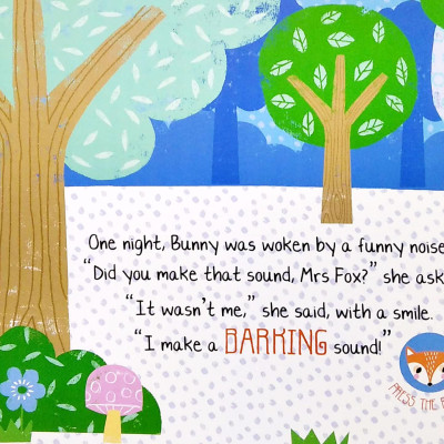 What Did Bunny Hear? - Press And Play Sound Book