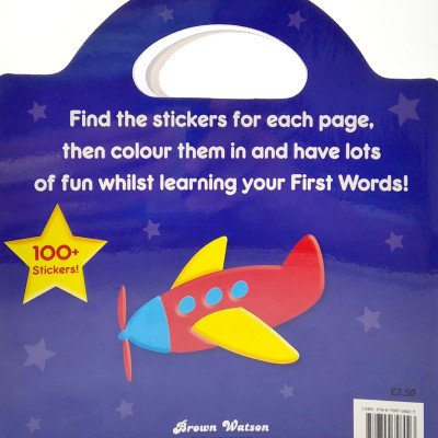 Early Learning First Words - Sticker Activity