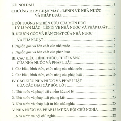 Giáo trình Pháp lý đại cương