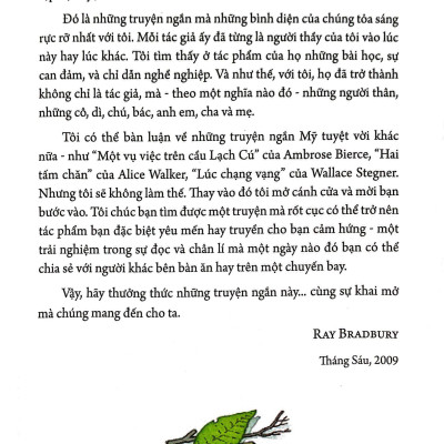 Những Truyện Ngắn Mĩ Trứ Danh