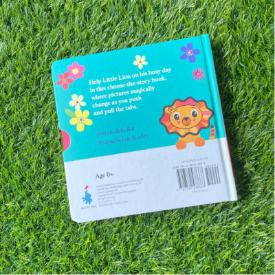Sách tương tác cho bé 0-3 tuổi - A busy day for Little Lion