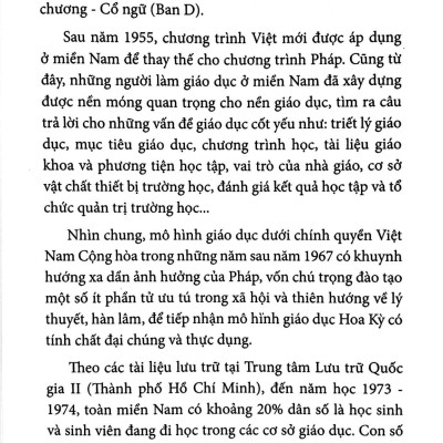 Giáo Dục Phổ Thông Miền Nam (1954 - 1975)