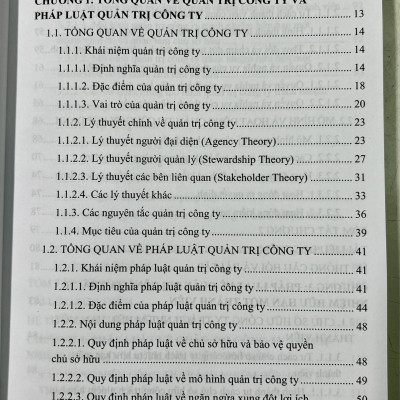 GIÁO TRÌNH PHÁP LUẬT QUẢN TRỊ CÔNG TY