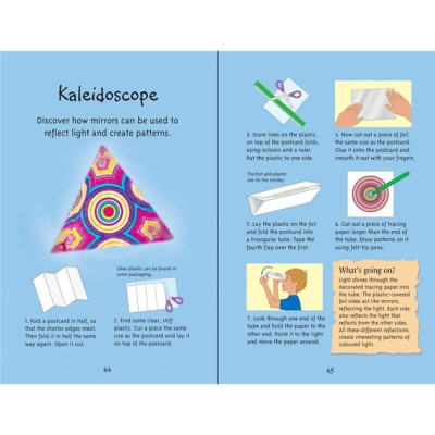 Sách tương tác tiếng Anh: 50 Science things to make and do