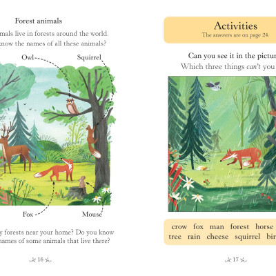 Usborne English Readers Starter Level: The Fox And The Crow