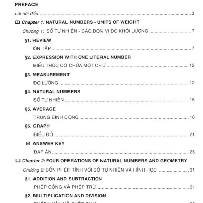 We Learn Maths In English - Em Học Toán Bằng Tiếng Anh 4 (Dùng Chung Cho Các Bộ SGK Hiện Hành)