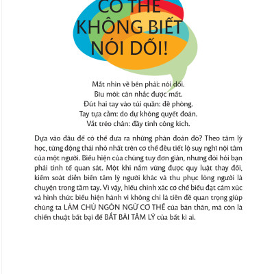Giải Mã Ngôn Ngữ Cơ Thể - Chìa Khóa Đàm Phán Thành Công