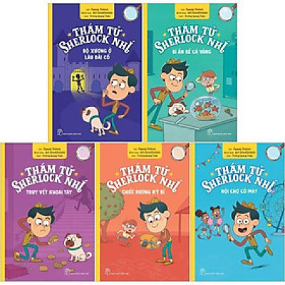 Sách - Bộ Sách Thám Tử Sherlock Nhí (Bộ 5 Cuốn)