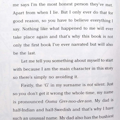 Uma And The Answer To Absolutely Everything