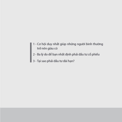 Đầu Tư Cổ Phiếu - Đầu Tư Cho Tương Lai - Đầu Tư Vào Cổ Phiếu Là Đầu Tư Vào Thời Gian