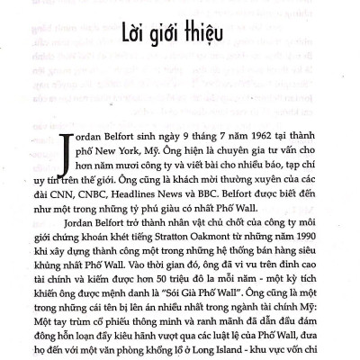 Sói Già Phố Wall - Phần 1 (Tái Bản 2024)