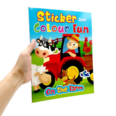 Sticker & Colour Fun_ On the farm