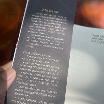 DƯỚI TÁN CHÒ NÂU SÀI GÒN – song ngữ Việt – Anh – Trần Thị NgH – Paul Christiansen