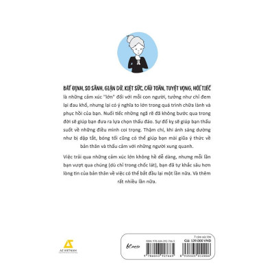 Sách - 7 Cảm Xúc Lớn - Để Tâm An Giữa Bộn Bề Bất Ổn - Liz Fosslien & Mollie West Duffy - AZ Việt Nam