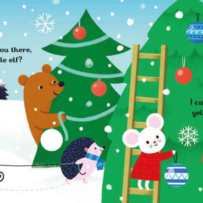 Little Peep-Through Books: Are You There Little Elf?