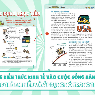 Sách Kinh Tế Học Vui Nhộn - Những Câu Hỏi Kinh Tế Ra Tiền - Mua Nhà Hay Thuê Nhà?