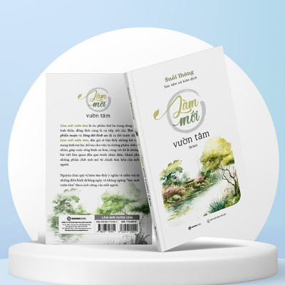 SÁCH - Làm mới vườn tâm - Tác giả Suối Thông - Mvn Books