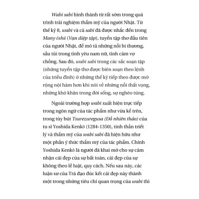 Wabi-Sabi - Tập 2 - Những Suy Nghĩ Thêm