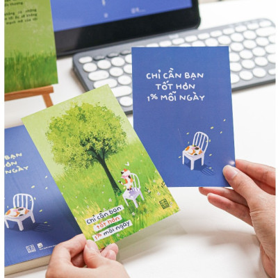 Sách Chỉ cần bạn tốt hơn 1% mỗi ngày - Carobooks