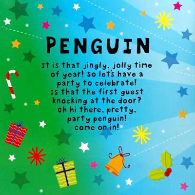 Santa, Snowman Sequin Book